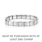 Nomination Classic Composable Stainless Steel Starter Charm Bracelet
