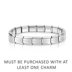 Nomination Classic Composable Stainless Steel Starter Charm Bracelet