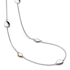 Kit Heath Coast Pebble Golden Station Necklace