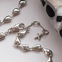 Kit Heath Desire Kiss Linking Hearts Bracelet