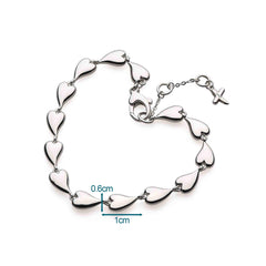 Kit Heath Desire Kiss Linking Hearts Bracelet