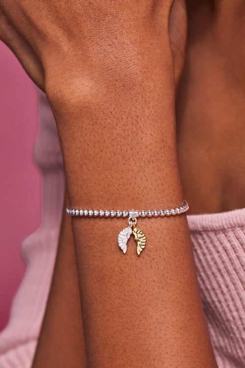 Estella Bartlett "She Believed She Could So She Did" Sienna Wings Bracelet