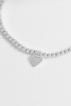 Estella Bartlett "With Love" SiennaPave Heart Bracelet