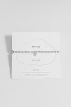 Estella Bartlett "With Love" SiennaPave Heart Bracelet