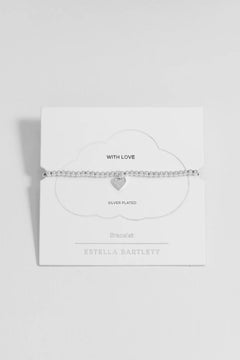 Estella Bartlett "With Love" SiennaPave Heart Bracelet