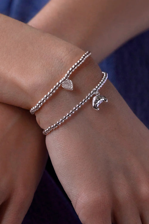 Estella Bartlett "With Love" SiennaPave Heart Bracelet