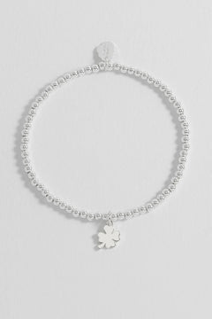 Estella Bartlett "Good Luck" Sienna Lucky Clover Bracelet