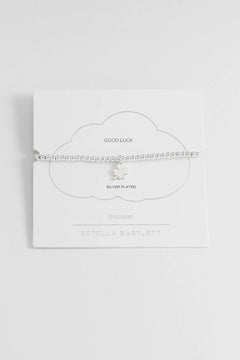 Estella Bartlett "Good Luck" Sienna Lucky Clover Bracelet