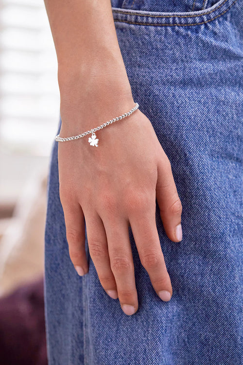 Estella Bartlett "Good Luck" Sienna Lucky Clover Bracelet