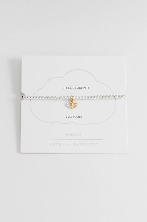 Estella Bartlett "Friends Forever" Sienna Interlinked Heart Bracelet