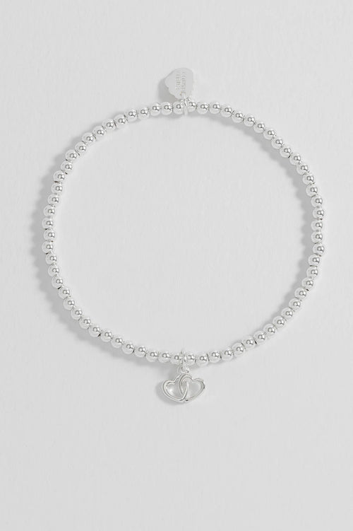Estella Bartlett "Friends Forever" Sienna Interlinked Heart Bracelet