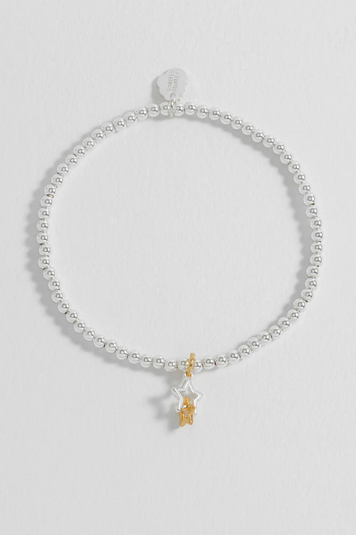 Estella Bartlett "Happy Birthday" Sienna Interlinked Star Bracelet