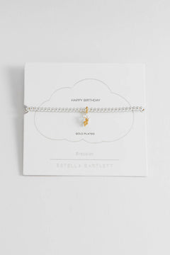 Estella Bartlett "Happy Birthday" Sienna Interlinked Star Bracelet