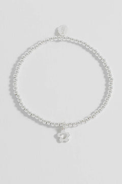 Estella Bartlett "You're The Best" Sienna Flower and Heart Bracelet