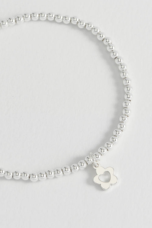 Estella Bartlett "You're The Best" Sienna Flower and Heart Bracelet