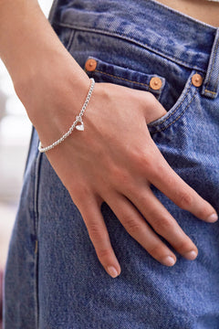 Estella Bartlett "Mum In A Million" Sienna Folded Heart Bracelet