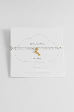 Estella Bartlett "Congratulations" Sienna Martini Bracelet