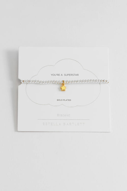 Estella Bartlett "You're a Superstar" Sienna Puffy Star Bracelet