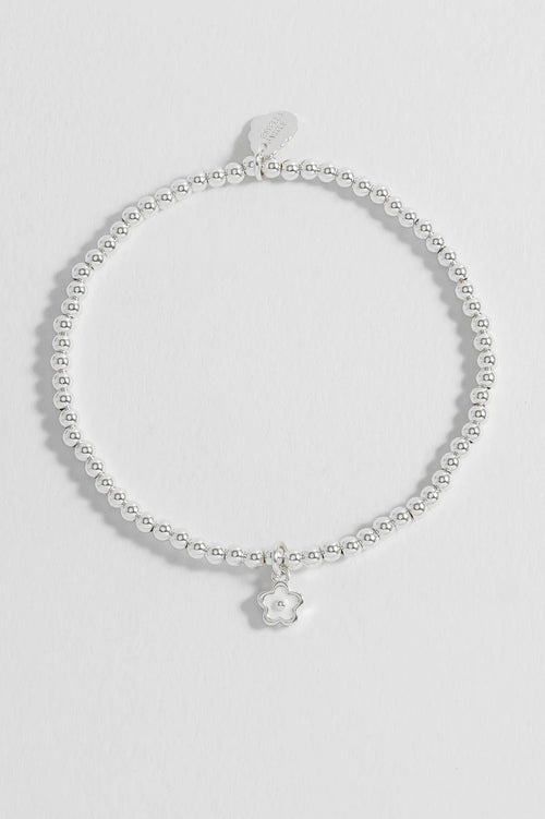 Estella Bartlett "Wonderful Daughter" Sienna Enamel Flower Bracelet