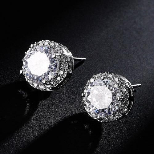Eden Pear & Marquise Crystal Bridal Earrings