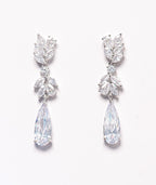 Eden Pear & Marquise Crystal Bridal Earrings