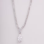 Dolores Teardrops Crystal Bridal Necklace