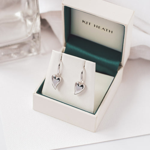 Kit Heath Desire Cherish Heart Drop Earrings