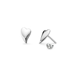 Kit Heath Desire Cherish Heart Stud Earrings