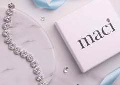 Hana Halo Collar Crystal Bridal Necklace