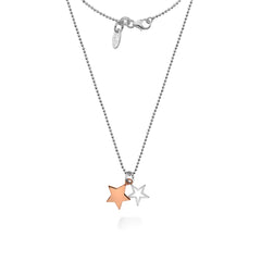 Dollie Jewellery Rose Gold Shining Star Necklace