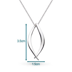 Kit Heath Entwine Twine Twist Link Necklace