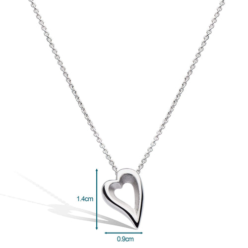 Kit Heath Desire Love Story Heart Necklace