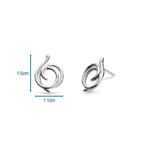 Kit Heath Entwine Helix Wrap Stud Earrings