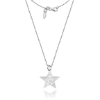 Dollie Jewellery Silver Super Star Necklace