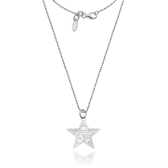 Dollie Jewellery Silver Super Star Necklace