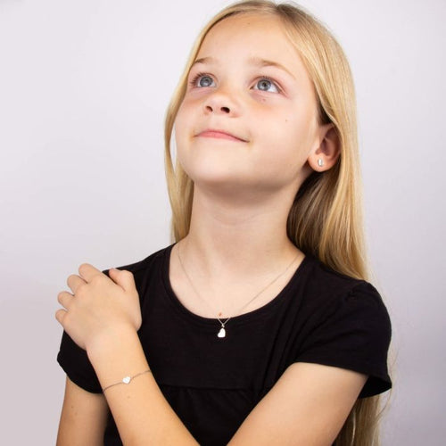 Sterling Silver Diamond Love Heart Engravable Necklace