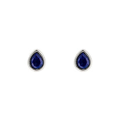 Silver Semi-Precious Birthstone Earrings