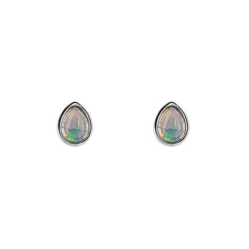 Silver Semi-Precious Birthstone Earrings