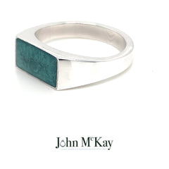 9ct Rose Gold Gents Ashes Memorial Ring