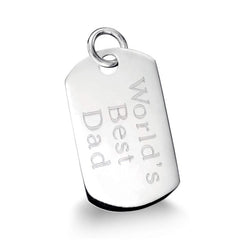 Sterling Silver Dog Tag