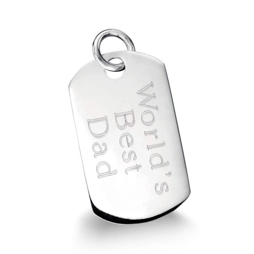 Sterling Silver Dog Tag