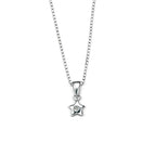 D for Diamond Star Pendant with Diamond