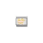 Nomination Composable Link Pink Baby Carriage Charm