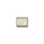 Nomination Composable Link Light Blue Baby Carriage Charm