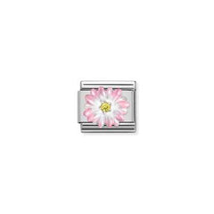 Nomination Pink Flower Charm