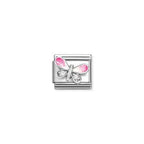 Nomination Pink Butterfly Charm
