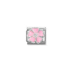 Nomination Pink Flower Charm