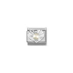 Nomination Composable Link silver Heart White Pearl Charm