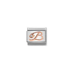 Nomination Letter Charms A-Z In Rose Gold