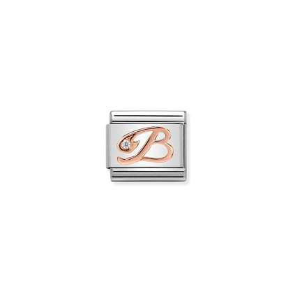 Nomination Letter Charms A-Z In Rose Gold